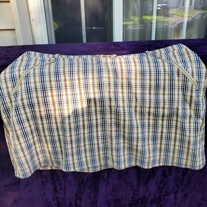Plus size f21 plaid mini skirt